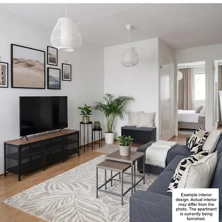 Nordic 2br With Sauna & Glazed Balcony *