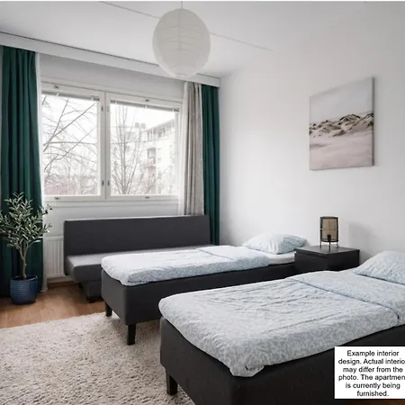 Nordic 2br With Sauna & Glazed Balcony Lägenhet