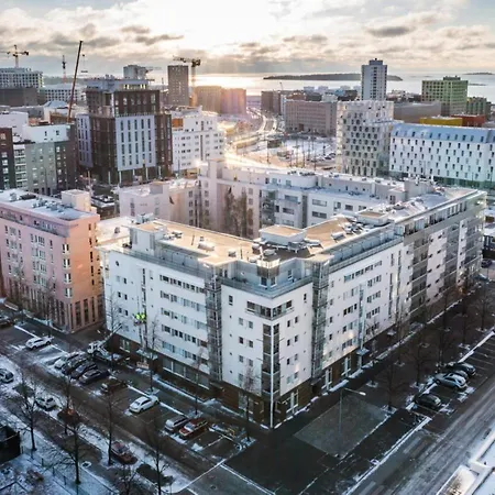 Nordic 2br With Sauna & Glazed Balcony Helsingfors