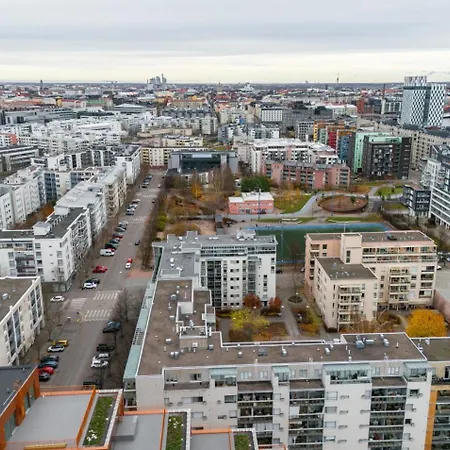 Lägenhet Nordic 2br With Sauna & Glazed Balcony *