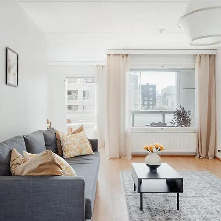 Nordic 2br With Sauna & Glazed Balcony Helsingfors