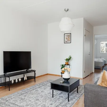 Nordic 2br With Sauna & Glazed Balcony