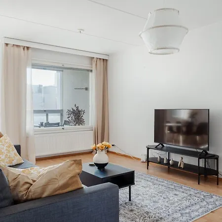 Lägenhet Nordic 2br With Sauna & Glazed Balcony Helsingfors