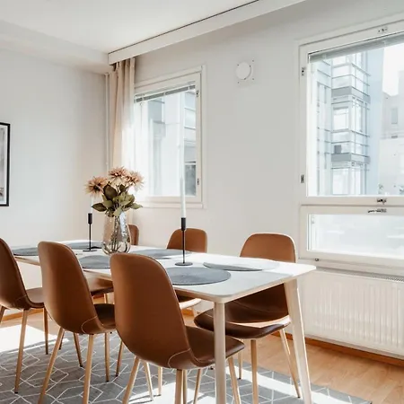 Lägenhet Nordic 2br With Sauna & Glazed Balcony *
