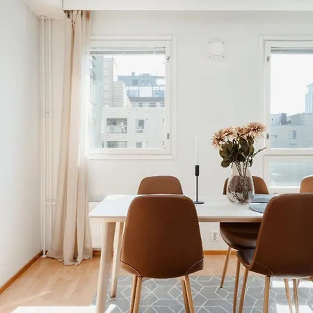Lägenhet Nordic 2br With Sauna & Glazed Balcony Helsingfors
