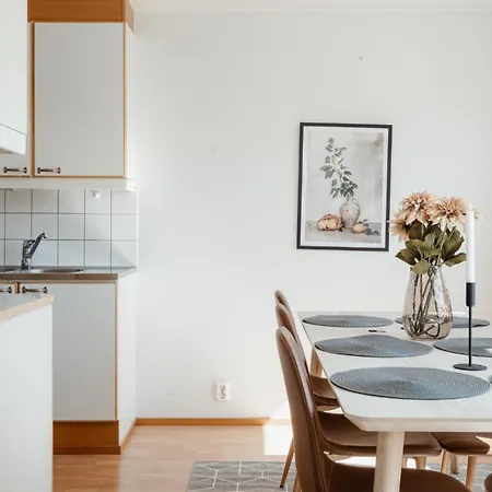 Lägenhet Nordic 2br With Sauna & Glazed Balcony *