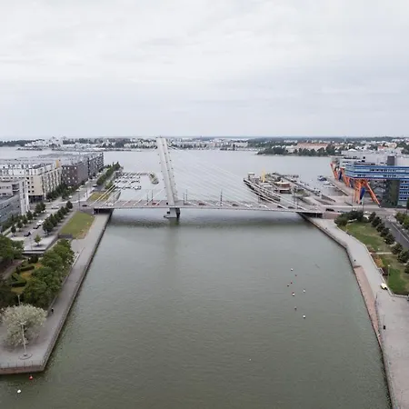 Lägenhet Nordic 2br With Sauna & Glazed Balcony Helsingfors