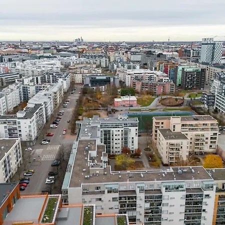 Lägenhet Nordic 2br With Sauna & Glazed Balcony *