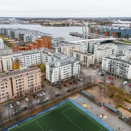 Nordic 2br With Sauna & Glazed Balcony Helsingfors